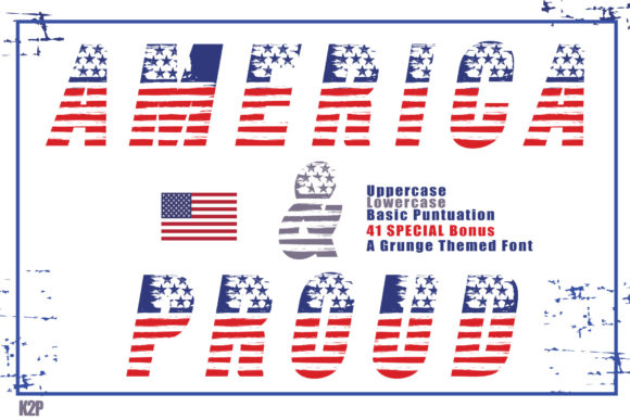 America and Proud Font: A Bold Choice for Your Brand Identity