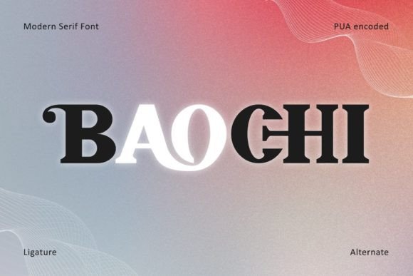 Baochi Font: A Bold Serif for Strong Digital Branding
