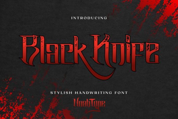 Black Knife Font: A Bold Typeface for Memorable Branding