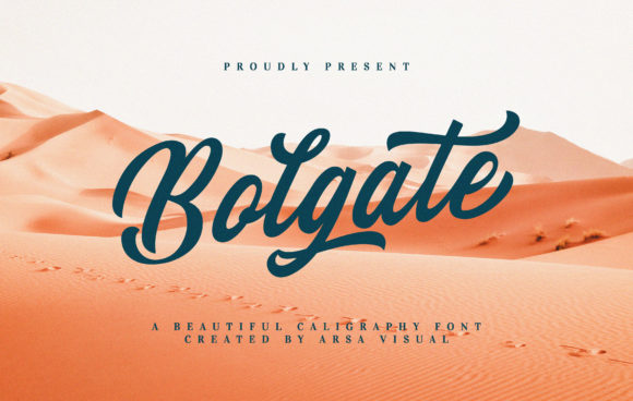 Bolgate Font: A Bold Script for Modern Web Design