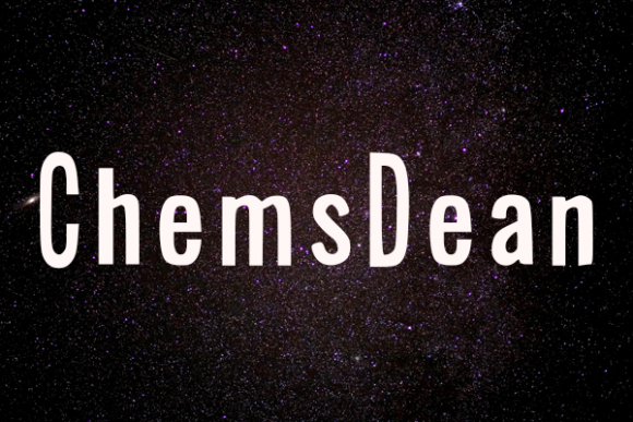 Chems Dean: A Bold Typeface for Modern Web Design