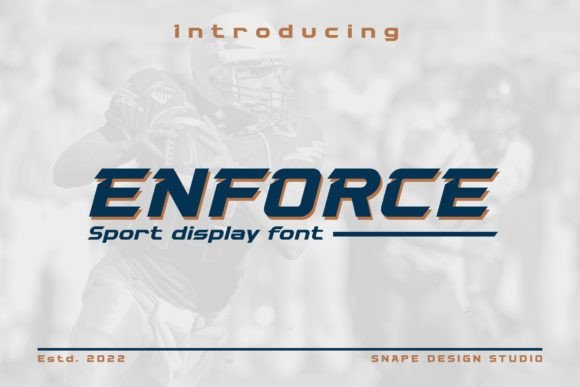 Enforce Font: Bold Typography for Powerful Craft Projects