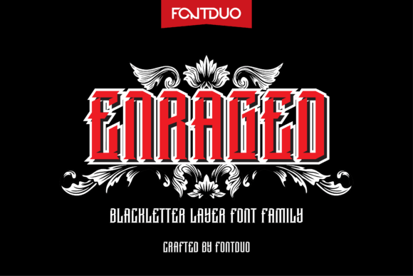 Enraged: A Bold Typeface for Editorial Design