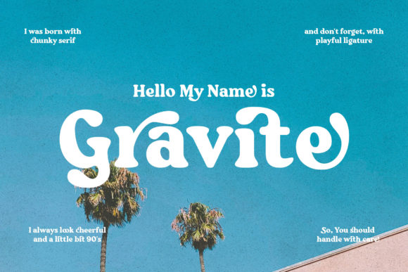 Gravite Font: A Bold Choice for Modern Web Design