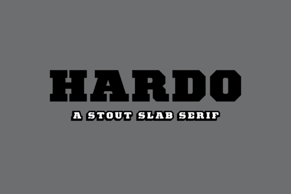 Hardo: The Slab Serif Font That Elevates Your Brand Identity