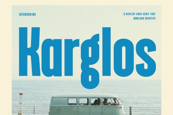 Karglos: A Font for Bold, Modern Branding