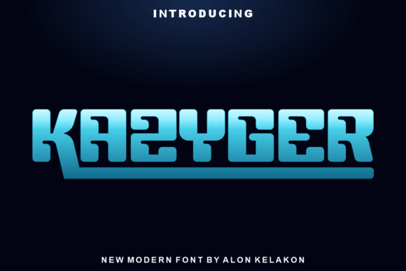 Kazyger Font: A Bold Choice for Modern Web Design