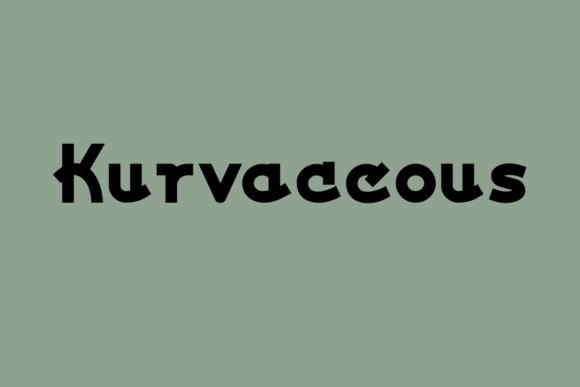 Kurvaceous: A Font That Elevates Branding with Rounded Charm