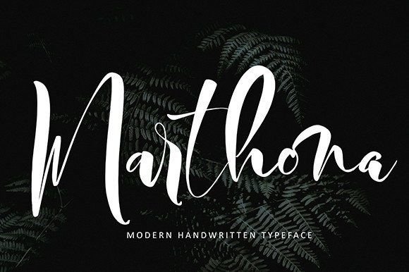 Marthona Font: A Bold Typeface for Editorial Design