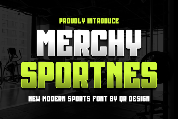 Merchy Sportnes: A Modern Typeface for Bold Editorial Design