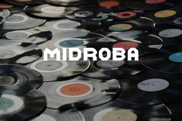 Midroba: The Bold Serif Font for Handmade Product Labels