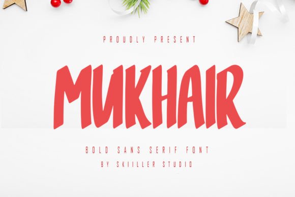 Mukhair Font: A Bold Choice for Editorial Design