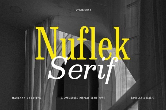 Nuflek: A Bold Typeface for Powerful Branding and Marketing