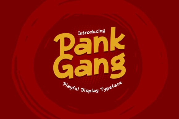 Pankgang Font: A Handwritten Typeface That Feels Like Home