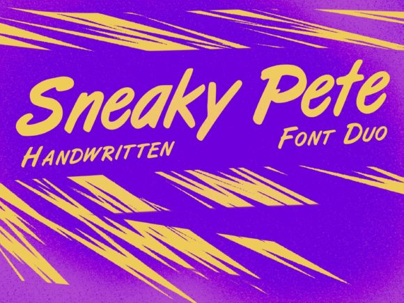 Sneaky Pete Font: A Polished Touch for Your Brand’s Typography