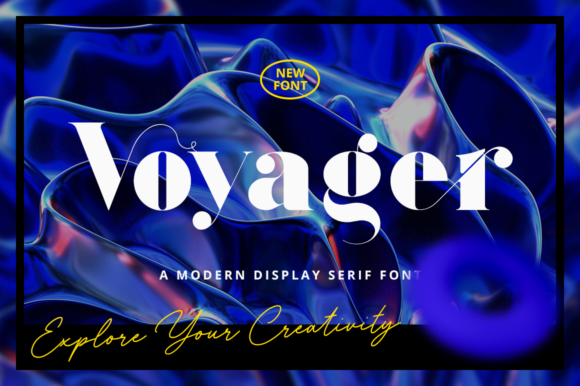 Vayager Font: A Bold Serif for Real-World Branding