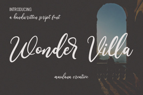 Wonder Villa: A Script Font That Elevates Editorial Design
